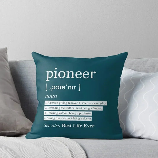 Modern Jehovah's Witness Pioneer Definition Best Life Ever Pillowcase