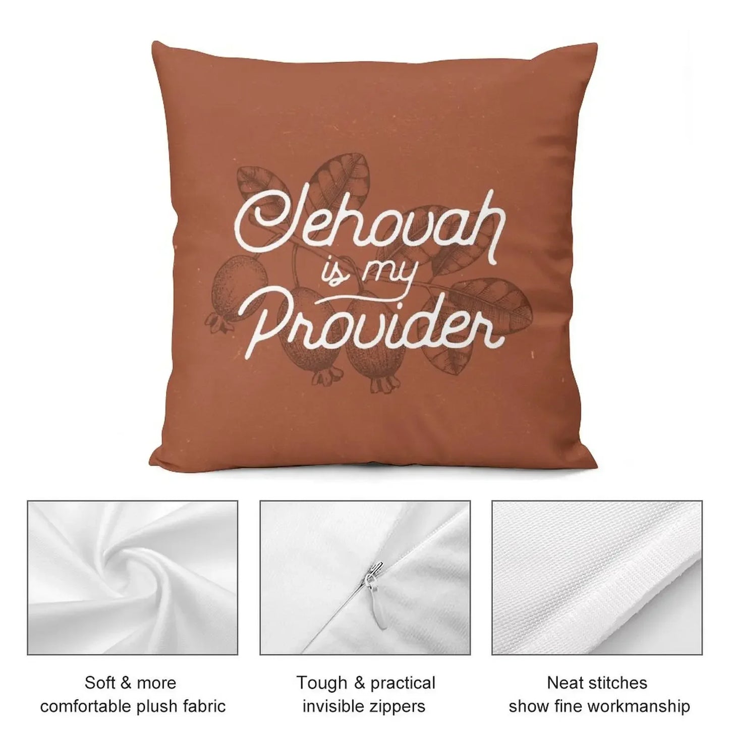 "Jehovah is My Provider" Pillowcase/cover